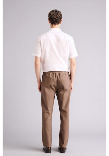 Defacto %100 Pamuk Slim Fit Pantolon D2671ax26smbn534 Kahve-bn534