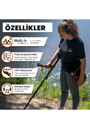 Quest Q35 Dedektör
