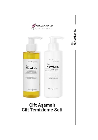 The NewLab Çift Aşamalı Temizleme Seti 200 Ml