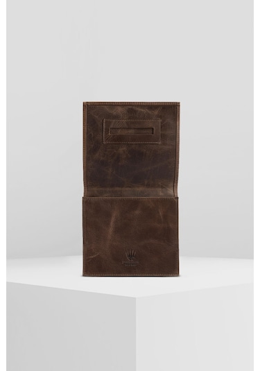 Watchofroyal Deri Kese Crazy Brown - Unisex Çok Renkli