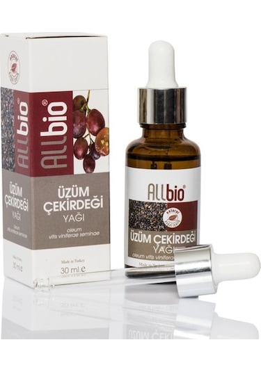 Allbio  Üzüm Çekirdeği Yağı 30 ML