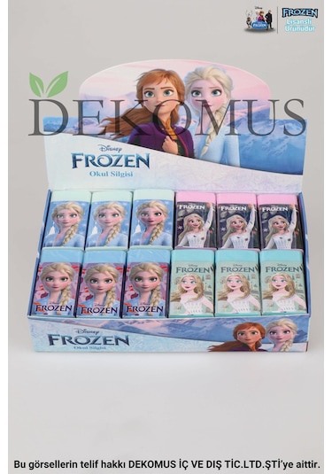 Lisanslı Frozen Elsa Elsa "2 Adet" Silgi
