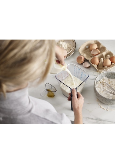 Joseph Joseph 2 Parçalı Ölçü Kabı Seti - Şeffaf