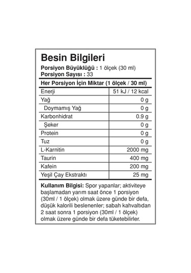 Bigjoy L-Karnitin Thermo 1000 Ml. - 2000 Mg. L-Karnitin Yeni !-Çilek