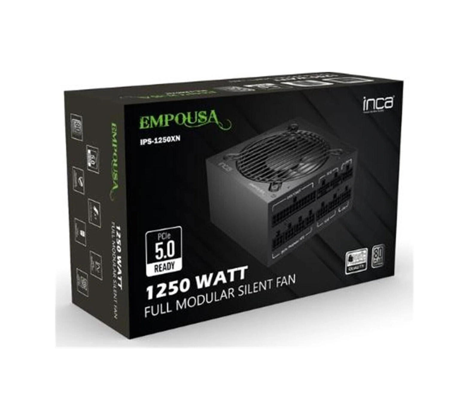 Inca Ips-1250xn 80 Plus Platinium 1250w Powersupply-114403