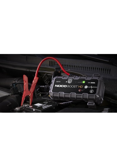 Noco Boost HD GB70 12V 2000 Amper Lityum Akü Takviye + Powerbank + Led Lamba