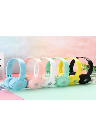 Mufunye 026 Model Pembe Kulaküstü Kulaklık - 40mm Hoparlörlü, 3.5mm Plug, Telli, Mikrofonlu Ve Bas Derinliği Özelliğiyle Cep Telefonu Uyumlu