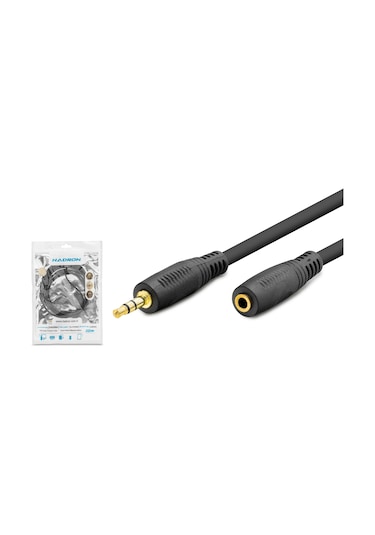 3.5 Mm Aux Uzatma Kablosu 3 M - Siyah Hdx1019