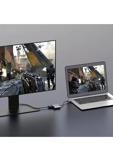 Sones Usb-c / Type-c 3.0 - Hdmı / Vga Dönüştürücü