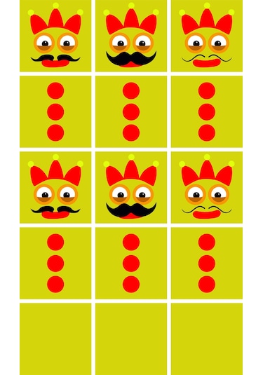 Number Blocks Matematik Eğitici Birim Küp Snapcubes Terrible Two Octo-naughty 30 Adet Sticker