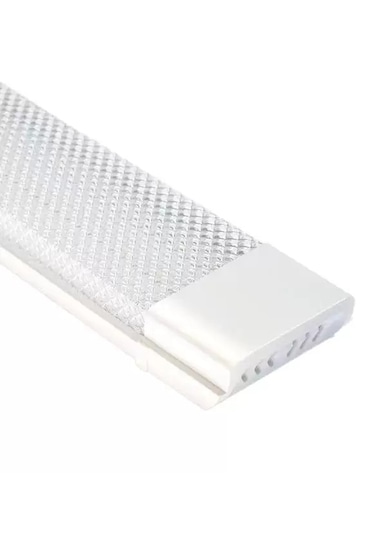 80 Watt Kristal Bant Armatür 120 Cm Beyaz