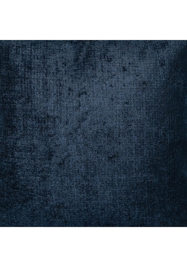 Sezyon Liza Desenli 50x50 Gece Mavisi Kırlent Kılıfı Gece Mavisi