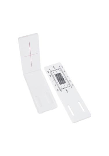 Hangfox Yapı Duvarı Çatlaklarını İzleyici, Akrilik Ve Abs Malzeme, 1mm Ölçek, Kolay Kurulum, Çatlak Gelişimini Takip Etme Aracı