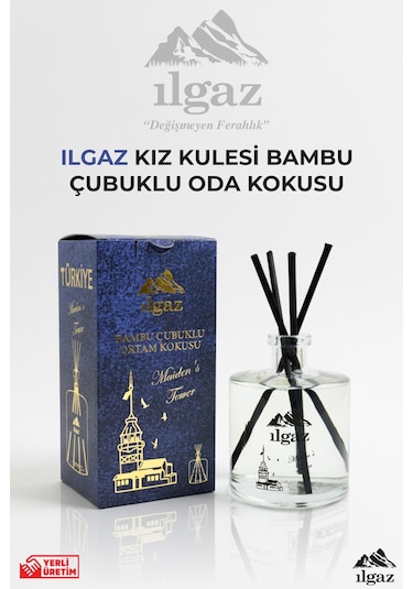 Kız Kulesi Bambu Çubuklu Oda Kokusu Türkiye Serisi Ferahlatıcı 500 ML