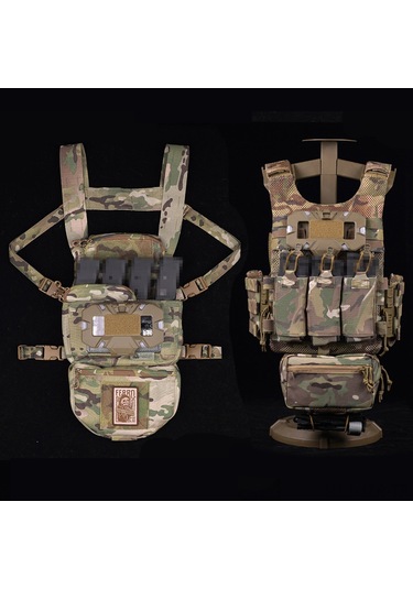 Geeroyoo "molle Cep Telefonu Tutucu - Katlanabilir Outdoor Navigasyon Tahtası, Silikon Kaymaz Bantlı" Siyah