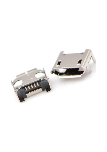 10 Adet Mikro Usb Tip B Dişi 5pin Dıp Soket Jack Konnektör Bağlantı Noktası Şarj