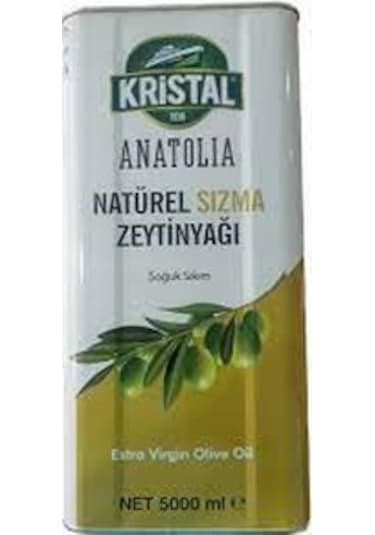 Kristal Anatolia Naturel Sızma Zeytinyağı 5 L