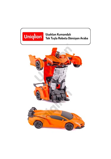 Tek Tuş İle Robot Olan Uzaktan Kumandalı Araba