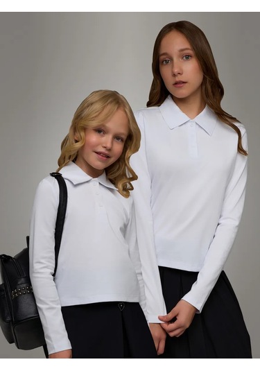 Chick Night Beyaz Klasik Okul Gömleğ 420322695 Beyaz
