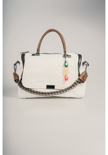 Ççs Kadın El Çantası C.ccs17644 Beyaz