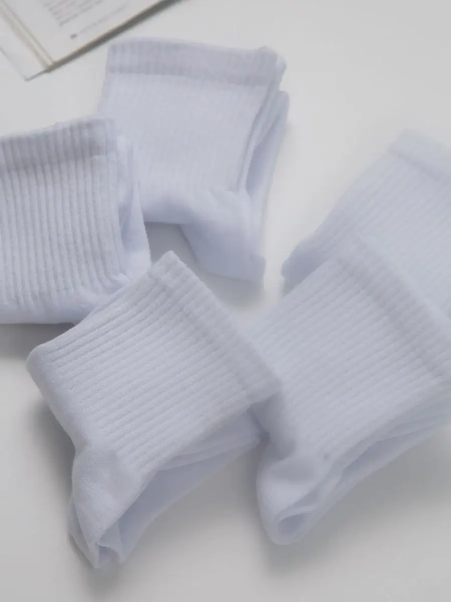 Camısatex Sağlık Çalışanları İçin Yüksek Çorap Seti, Doktorlar İçin 5 Çift 164487333 Beyaz