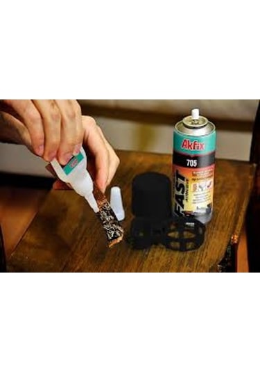 Akfix 705 Hızlı Yapıştırıcı 400 ML- 200 ML Seçenekler 50 G - 100 G Aktivatör