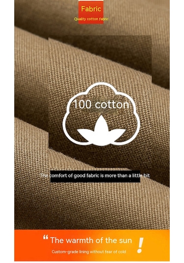 Sımıcg Erkek Ceket Kalın Yaka Pamuklu Mont Erkek Ceket - Siyah