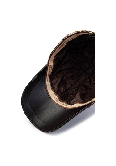 Tamer Tanca Erkek Deri & Tekstil Bej Kareli Şapka 524 1121 Sapka Sk24-25 Bej Krl Dsnl Açık Bej