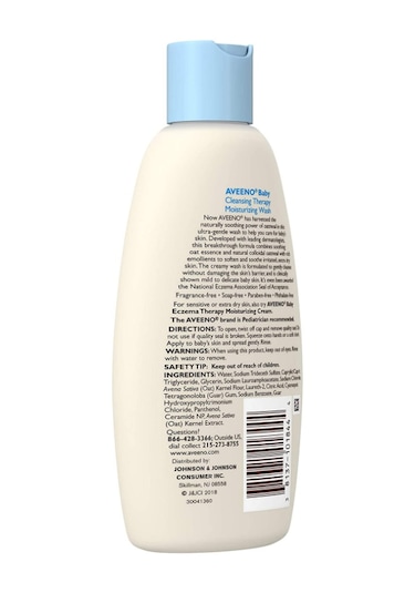 Aveeno Baby Cleansing Therapy Nemlendirici Bebek Yıkama Şampuanı 236 ML