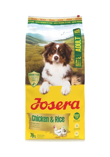 Josera Chicken & Rice Köpek Maması 12500 G