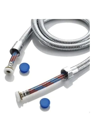 Banyo Spiral Çelik Örgülü Paslanmaz Kırılmaz 150cm Duş Hortumu