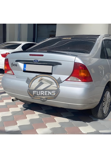 Ford Focus 1 1999-2005 Piano Black Yarasa Tip Üniversal Spoiler Elastik Bagaj Üstü Çıta