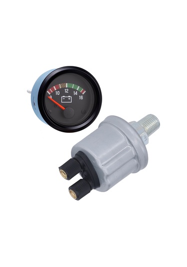 Mufunye Vdo Motor Yağ Basıncı Sensörü 1/4npt 0-10bar Ölçüm Kontrolü Alüminyum Diesel Jeneratör Aksesuarı