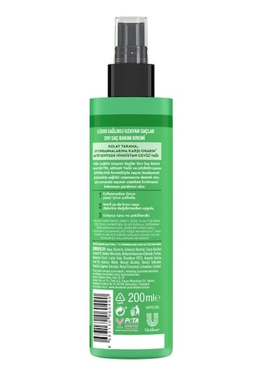 Elidor Uzayan Saçlar Sıvı Saç Bakım Kremi 200 ML