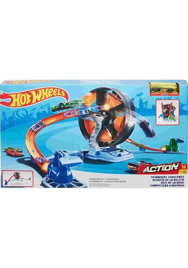 Hot Wheels Dönen Tekerlek Macerası Yarış Seti Gjm77