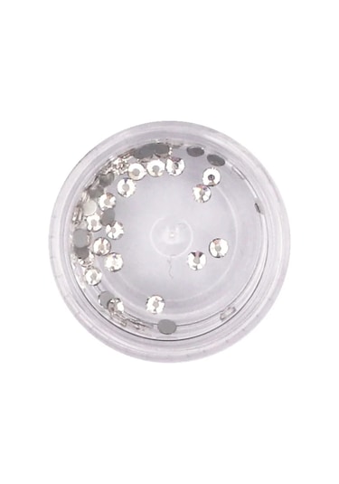 3/4/50 Adet Diş Elmas Kristal Diş Beyazlatma Çıtçıt Akrilik Diş Süsler Diş Taşlar Takı Diş Dekorasyon Malzemesi Gri