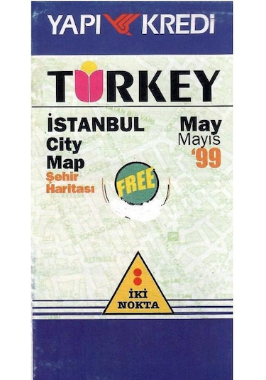 Turkey - İstanbul City Map Şehir Haritası Harita Map