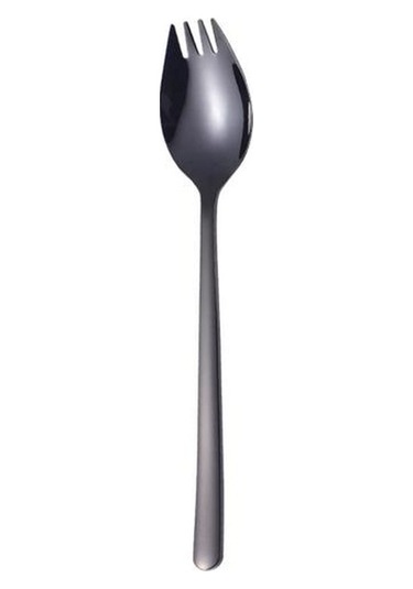 Gümüş Roamtic Moda Mutfak Kaşığı Erişte 1 Spork Meyve Çatalı Salata Çok Fonksiyonlu 2 Restoran Aracında
