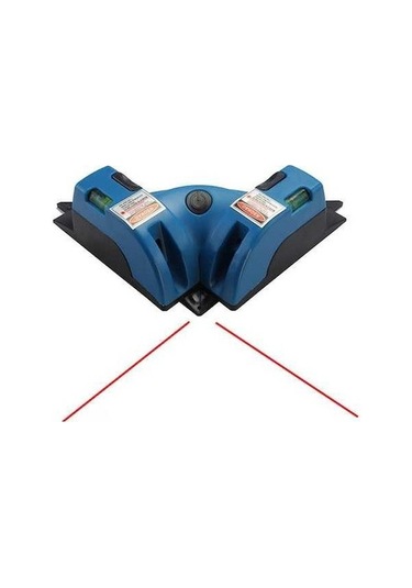 Funtree 90 Derece Hızlı Hizalama Aleti - Çift Kabarcıklı Duvar Ve Karo İçin Kullanışlı Marangoz Aleti