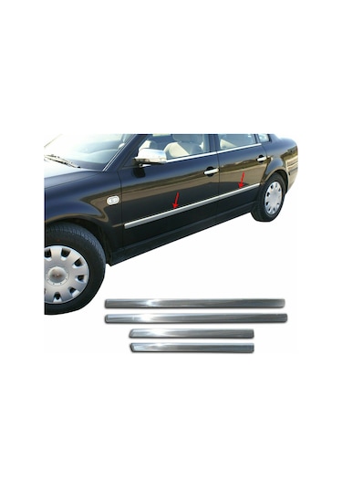 Vw Passat 3B Krom Kapı Çıtası Tk 1996-2005 Paslanmaz Çelik N11.4448