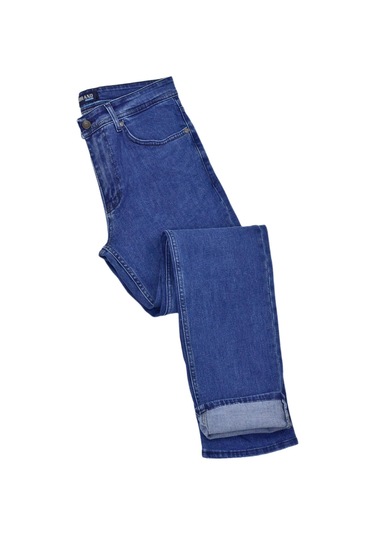 Erkek Regular Fit Jeans Pantolon 320 Bgl-st04199 Mavi