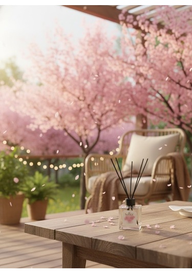 Kiraz Çiçeği Çubuklu Oda Kokusu 100 Ml Kiraz Çiçeği