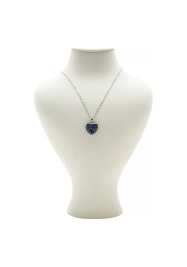 Lapislazuli Doğaltaş Kolye Ve Küpe