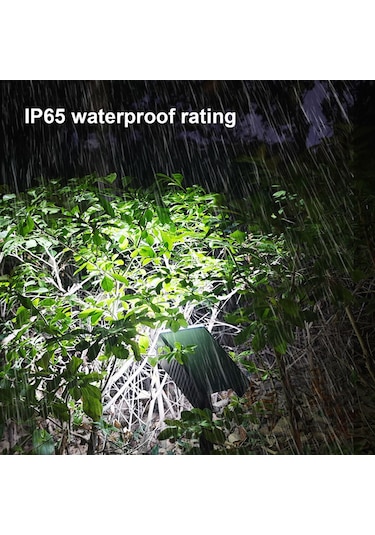 Maiyame Güneş Enerjili Bahçe Lambası - Akıllı Işık Kontrolü, 90 Döner Ateş, Ip65 Su Geçirmez, Kablosuz Kurulum, Beyaz Işık Batarya Dahil Beyaz