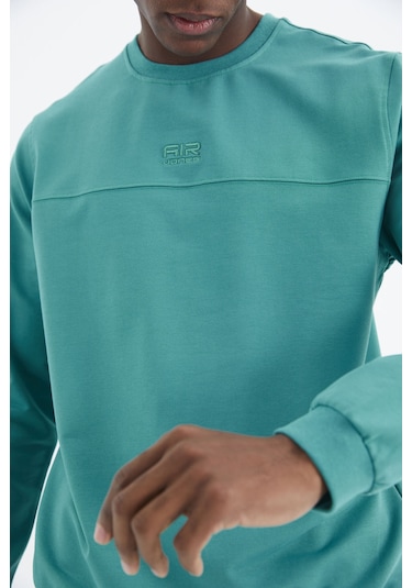 Tommy Life Keith Deniz Yeşili - Siyah Basic Erkek Eşofman Takım - 85231 Yeşil - Siyah