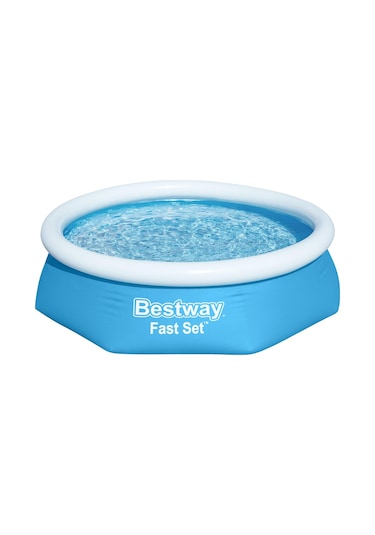 Bestway 57450 Fast Set Çember Şişme Havuz Seti 2.44 M X 61 Cm Mavi