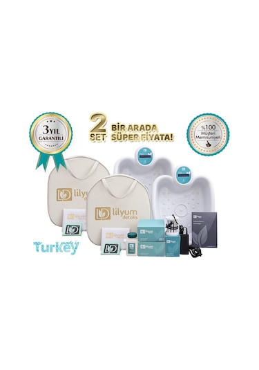 Lilyum Özel Küvetli Ayak Cihazı 2 Adet