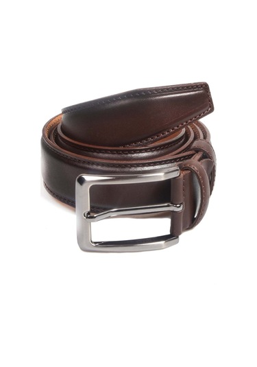 Hakiki Deri Erkek Kemer Aksesuar 779ka134-00 001 Kahverengi
