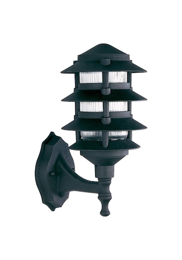 Bahçe Aydınlatma Apliği Aydınlatma Lambası Siyah Rehome Siyah