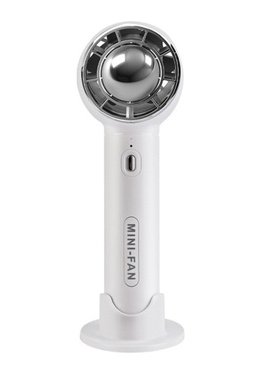 Puluzpuluz F23 El Rurbo Mini Elektrikli Fan Siyah 6917 Beyaz